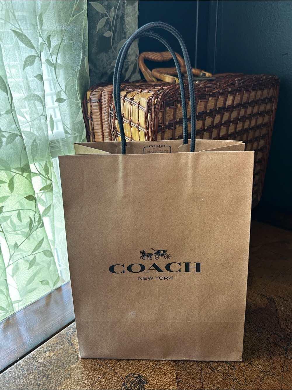 COACH Paper Shopper Bag